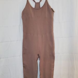 NWT***PINK Active Seamless Full Length Workout Onesie